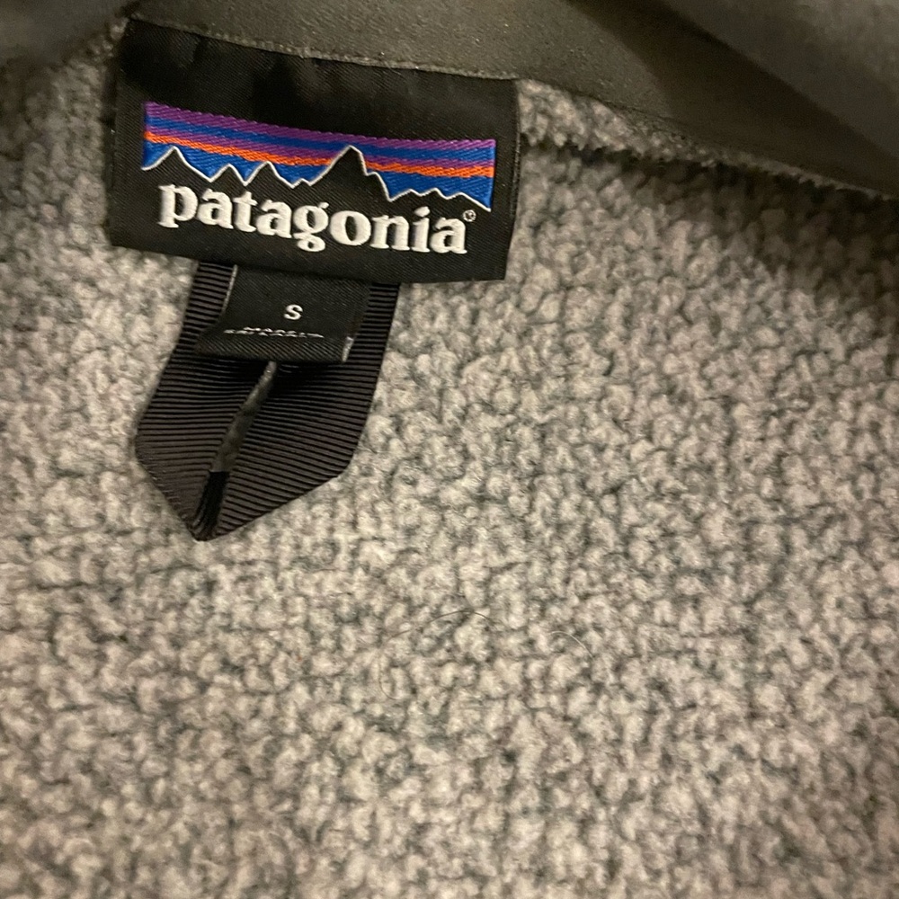 Patagonia Heather Gray Zip-Up Vest - Picture 2 of 4
